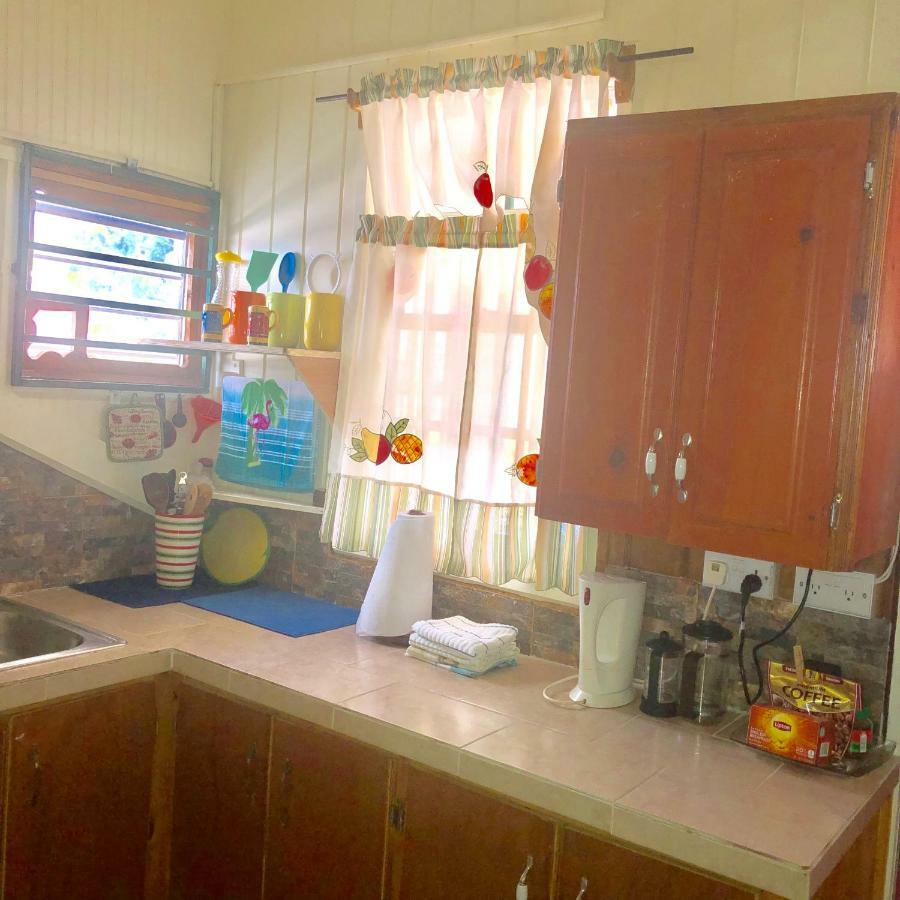 Rainbow Beach Apartments & Rooms Calibishie ภายนอก รูปภาพ